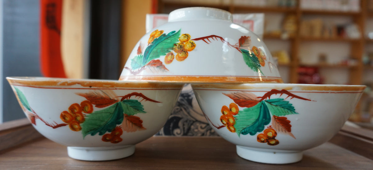 Hand Made Hand Painted Stack Fired Bowl