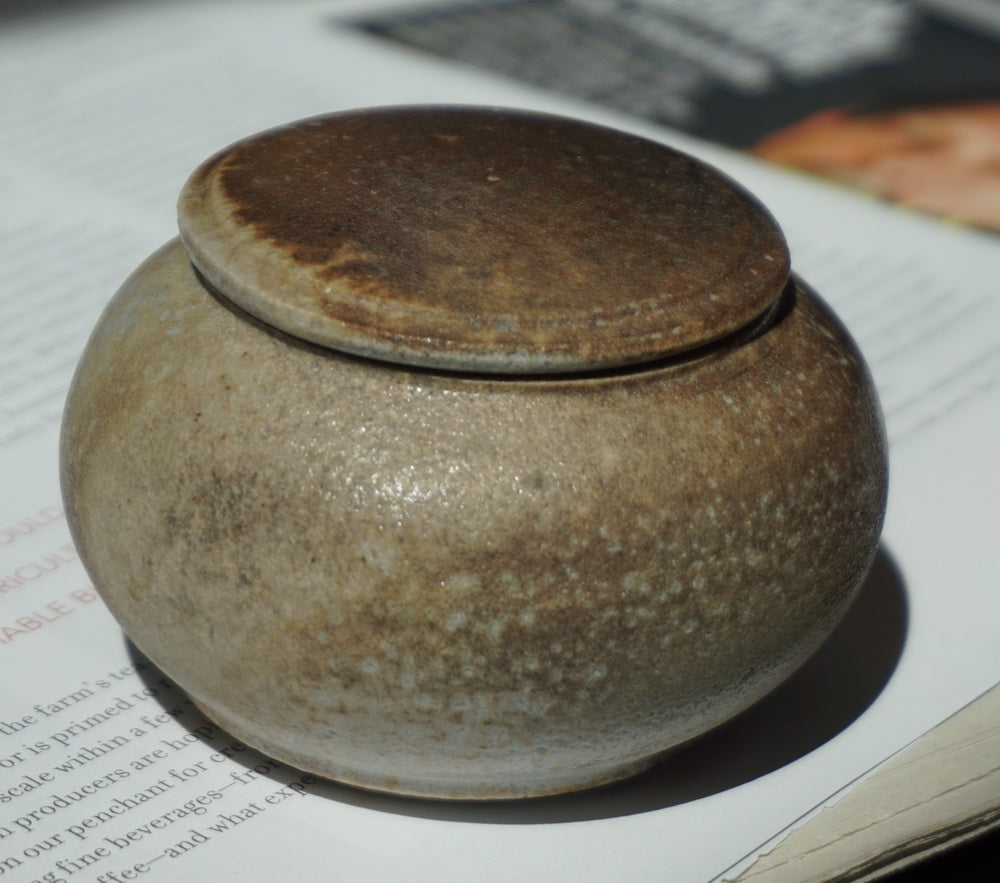 Wood Fired Tea Caddy #1