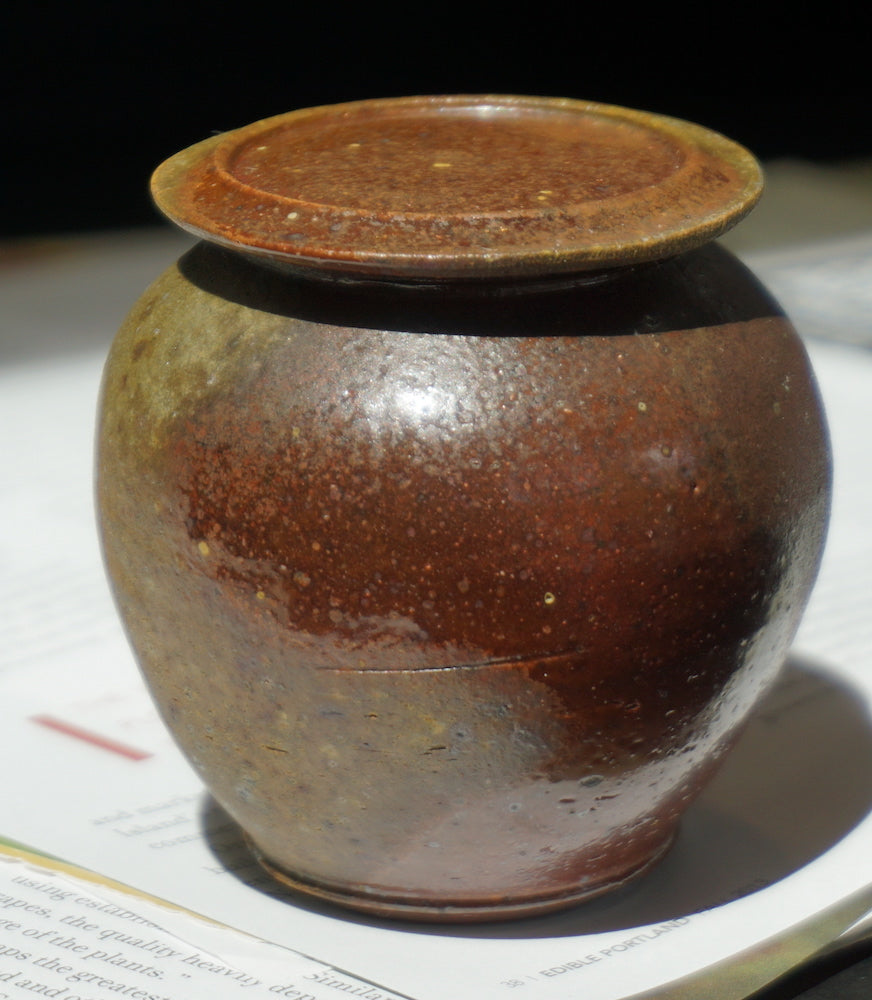 Wood Fired Tea Caddy #3