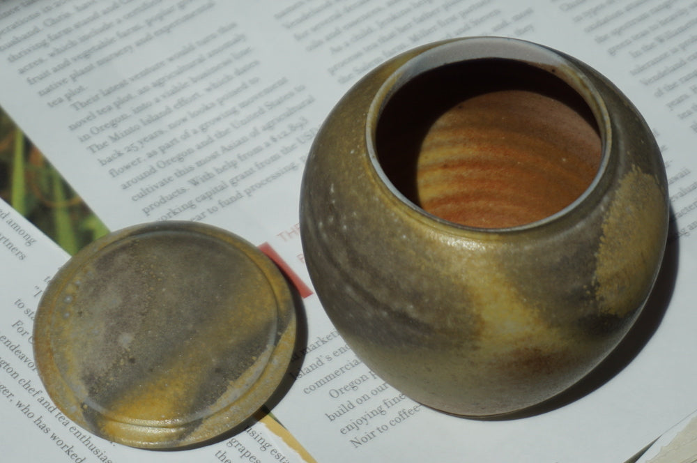 Wood Fired Tea Caddy #4