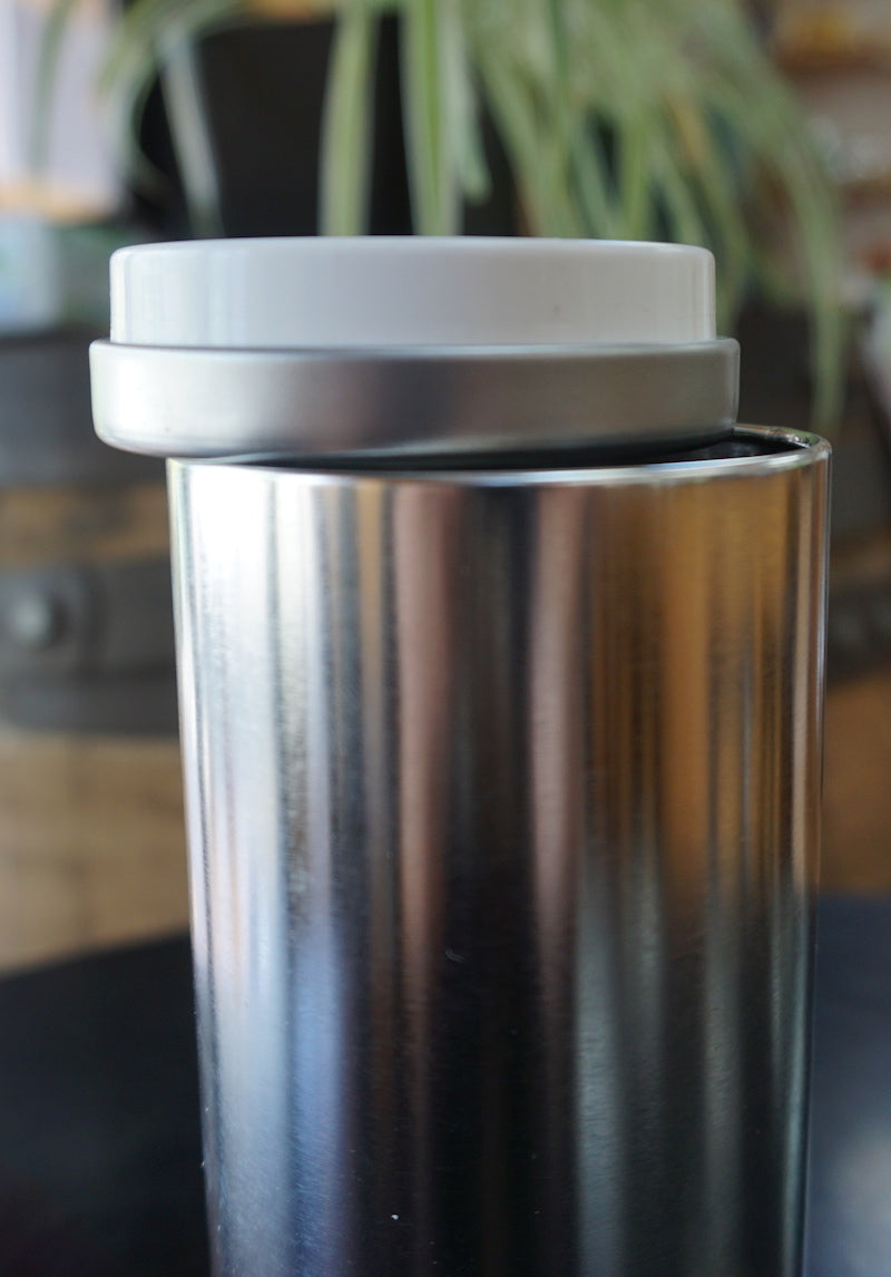 Tea Tin Silver (Slim)