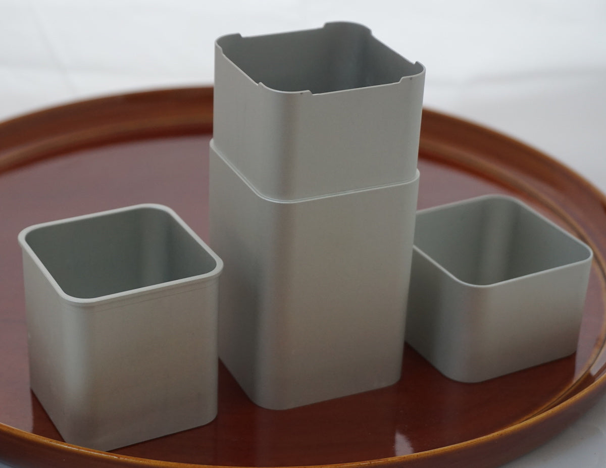 Modern Double Chamber Tea Caddy