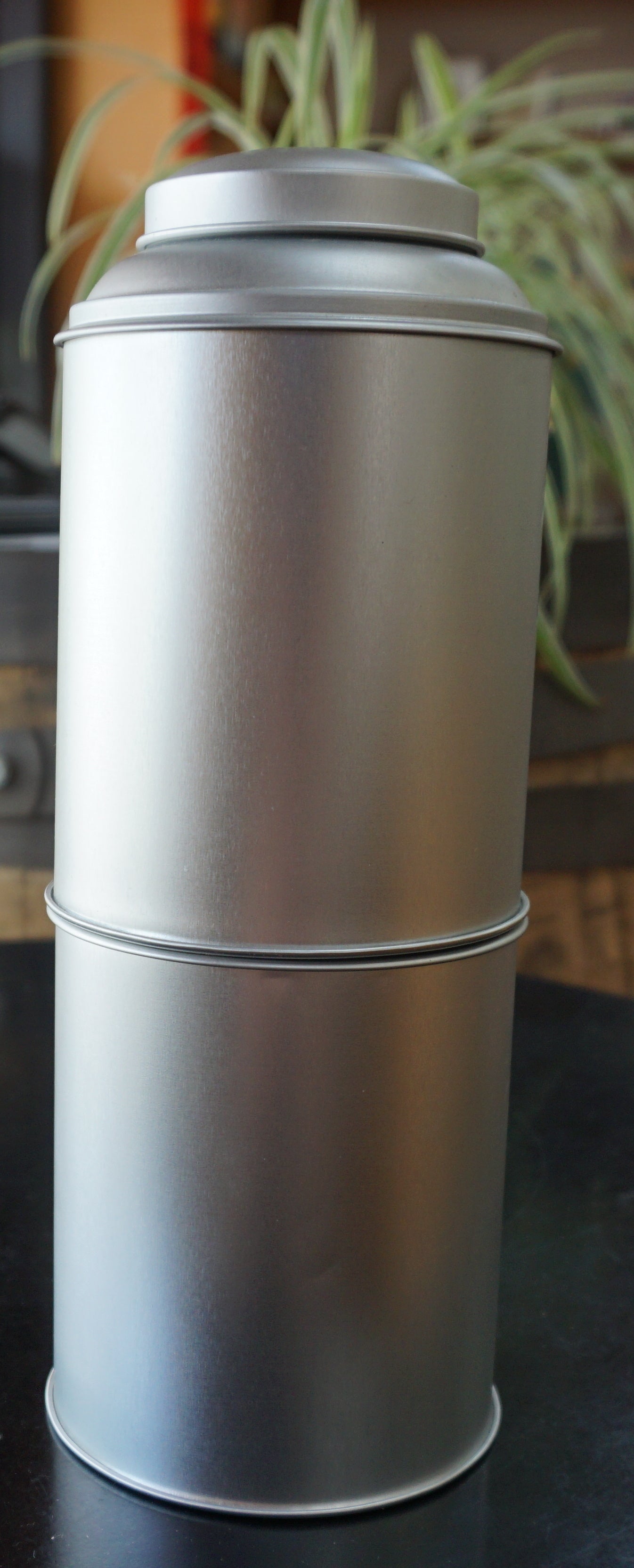 Tea Tin Round Stackable