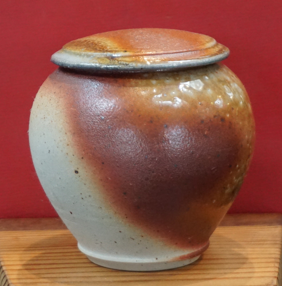 Wood Fired Tea Caddy #25
