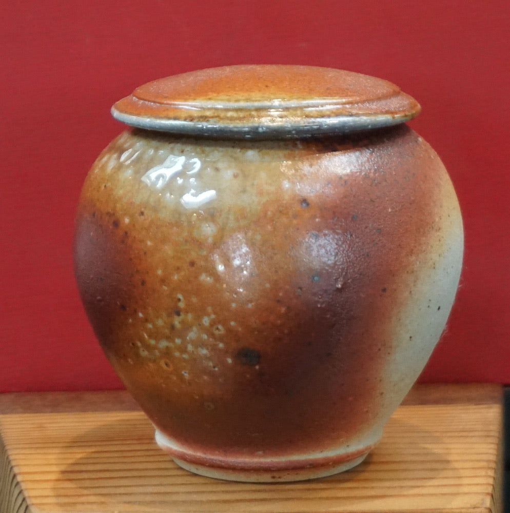 Wood Fired Tea Caddy #25