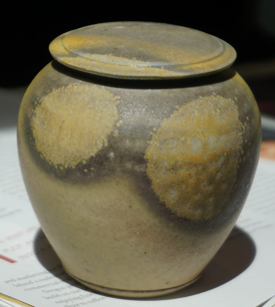 Wood Fired Tea Caddy #4