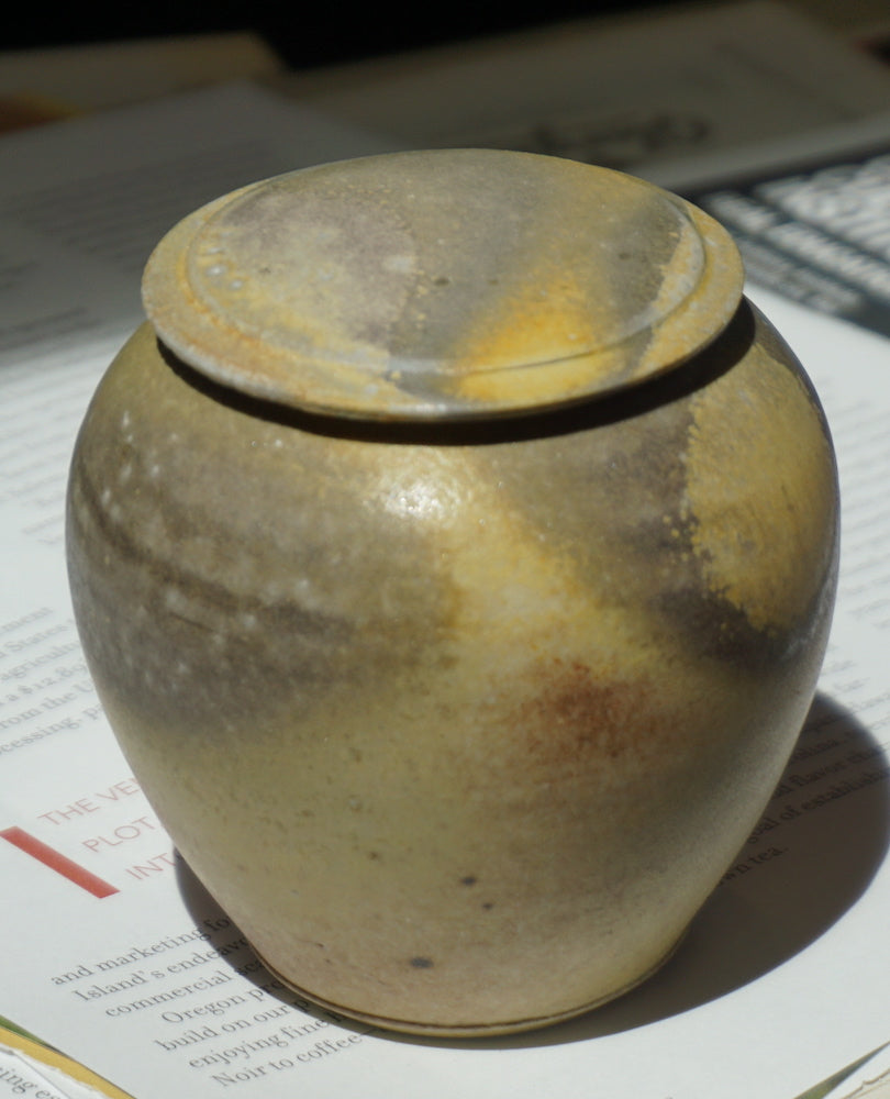 Wood Fired Tea Caddy #4
