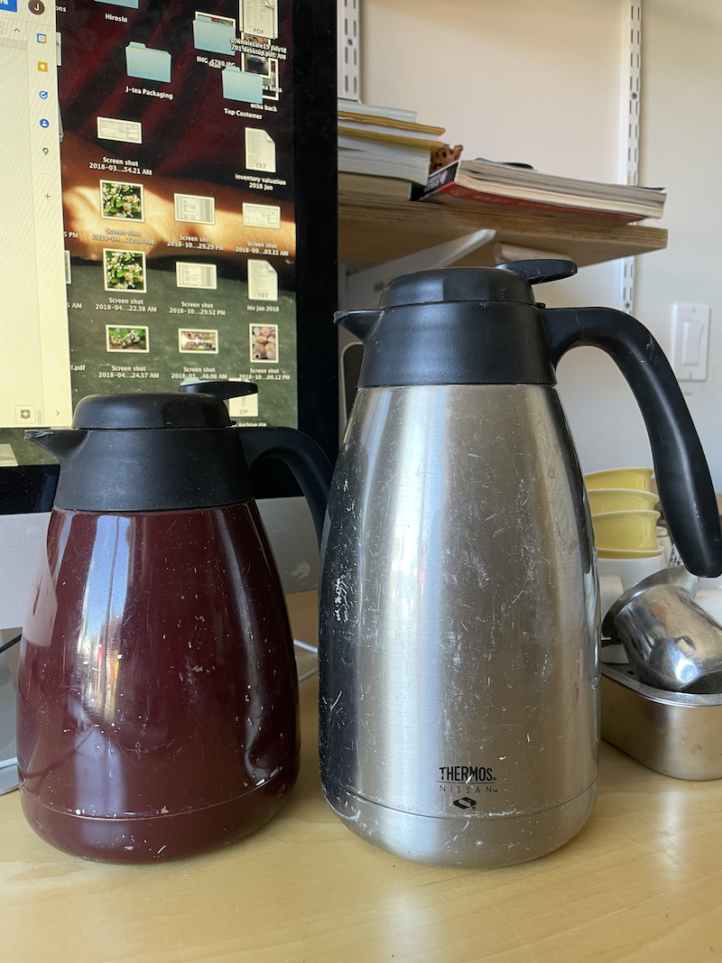 Tea best sale brewing thermos